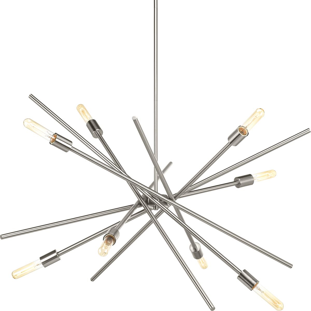 Progress Lighting Astra 8-Light Brushed Nickel Modern/ContemporaryChandelier 3620847