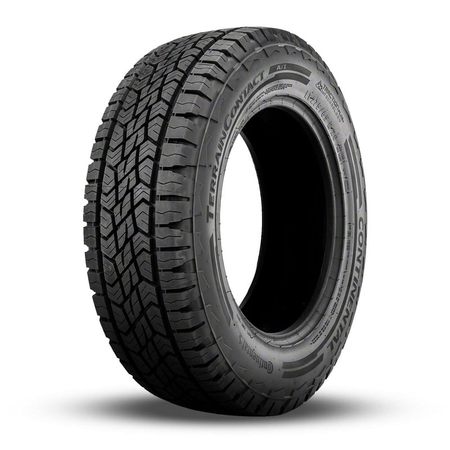 1 Continental TerrainContact A/T 265/60R18 110T All Terrain 60K MILE 680AB 15574360000 / 265/60/18 / 2656018