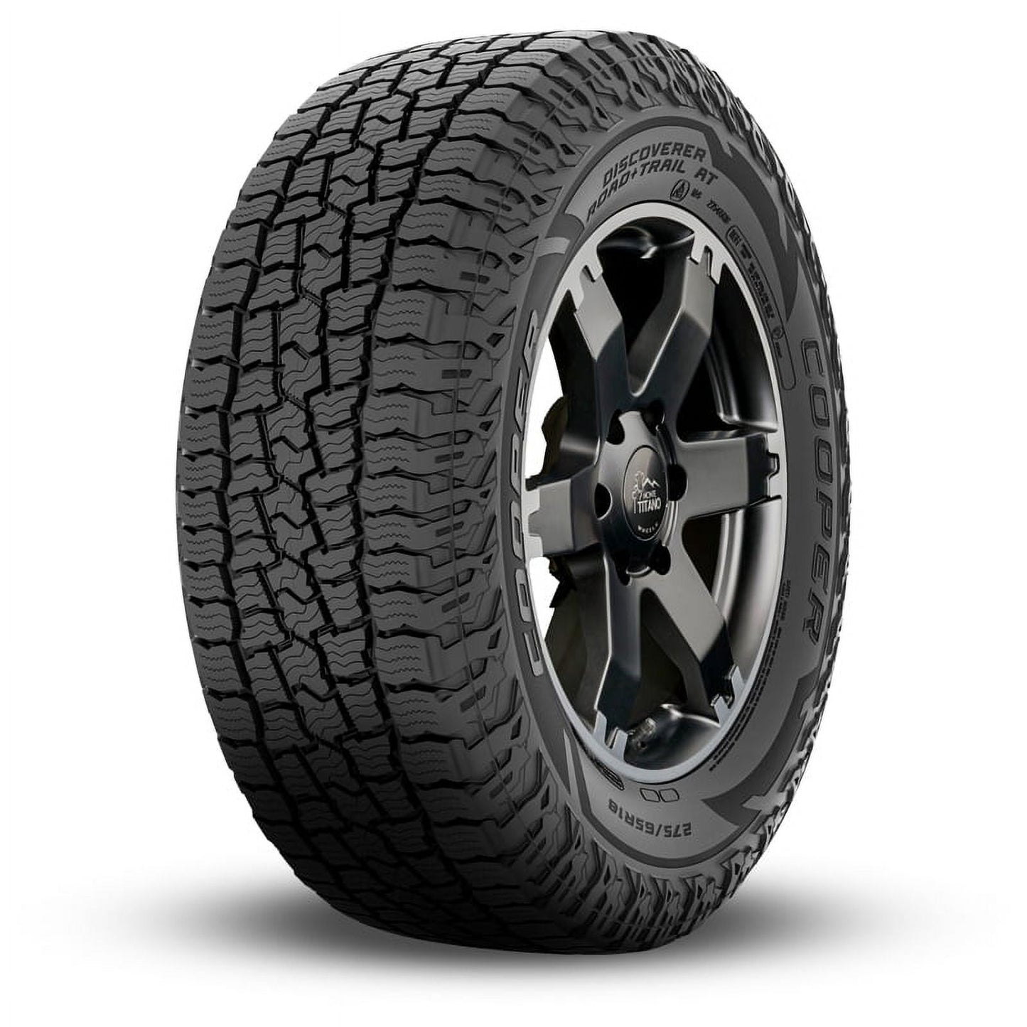 1 Cooper Discoverer Road+Trail AT 235/75R15 109T XL All Terrain 3PMSF 65K MILE CP171270049 / 235/75/15 / 2357515