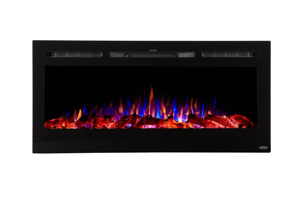 Touchstone 40-in W Black Fan-forced Electric Fireplace 80027
