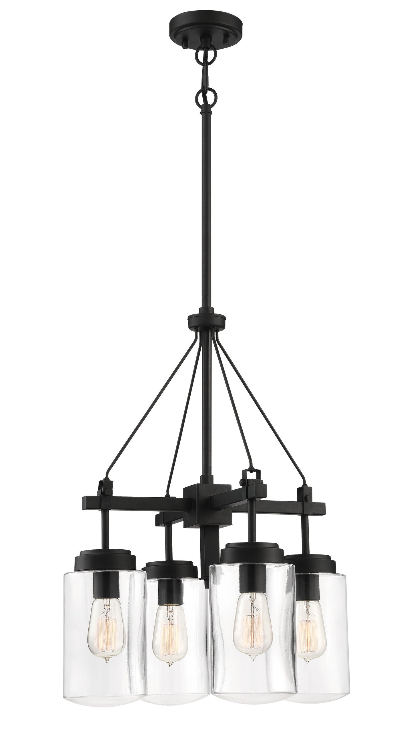 Craftmade Crosspoint 4 -Light Bronze Transitional For Use in Chandelier 1605370