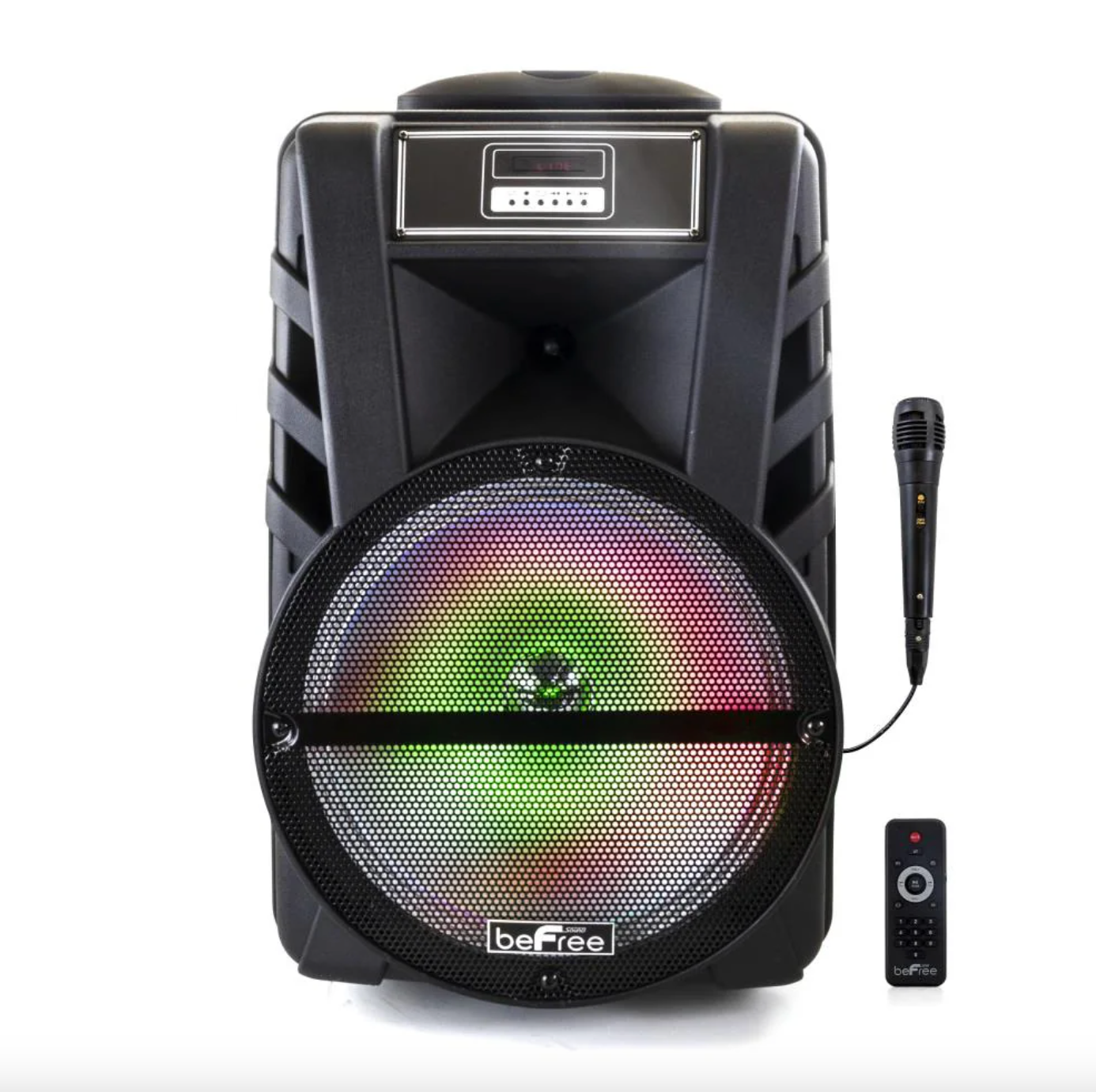 beFree Sound 13-in Bluetooth Compatibility Outdoor Portable Speaker 849112792M