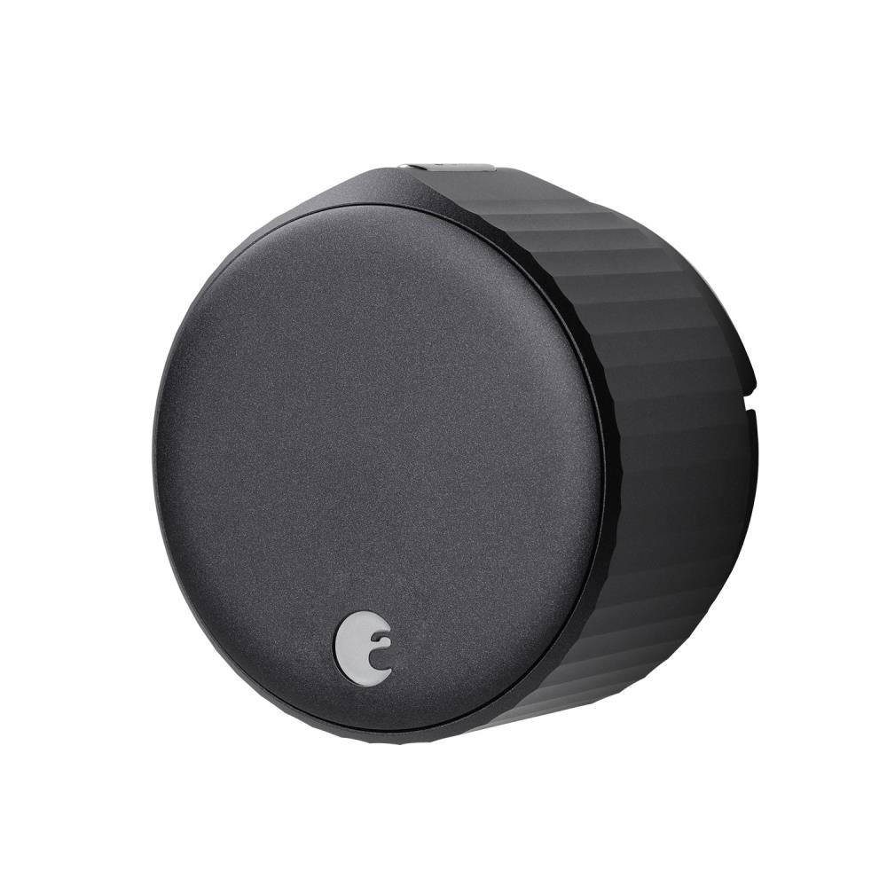 August 4th Generation Matte Black Smart Lock Electronic Deadbolt with Wifi Bluetooth No Keypad AUG-SL05-M01-G01