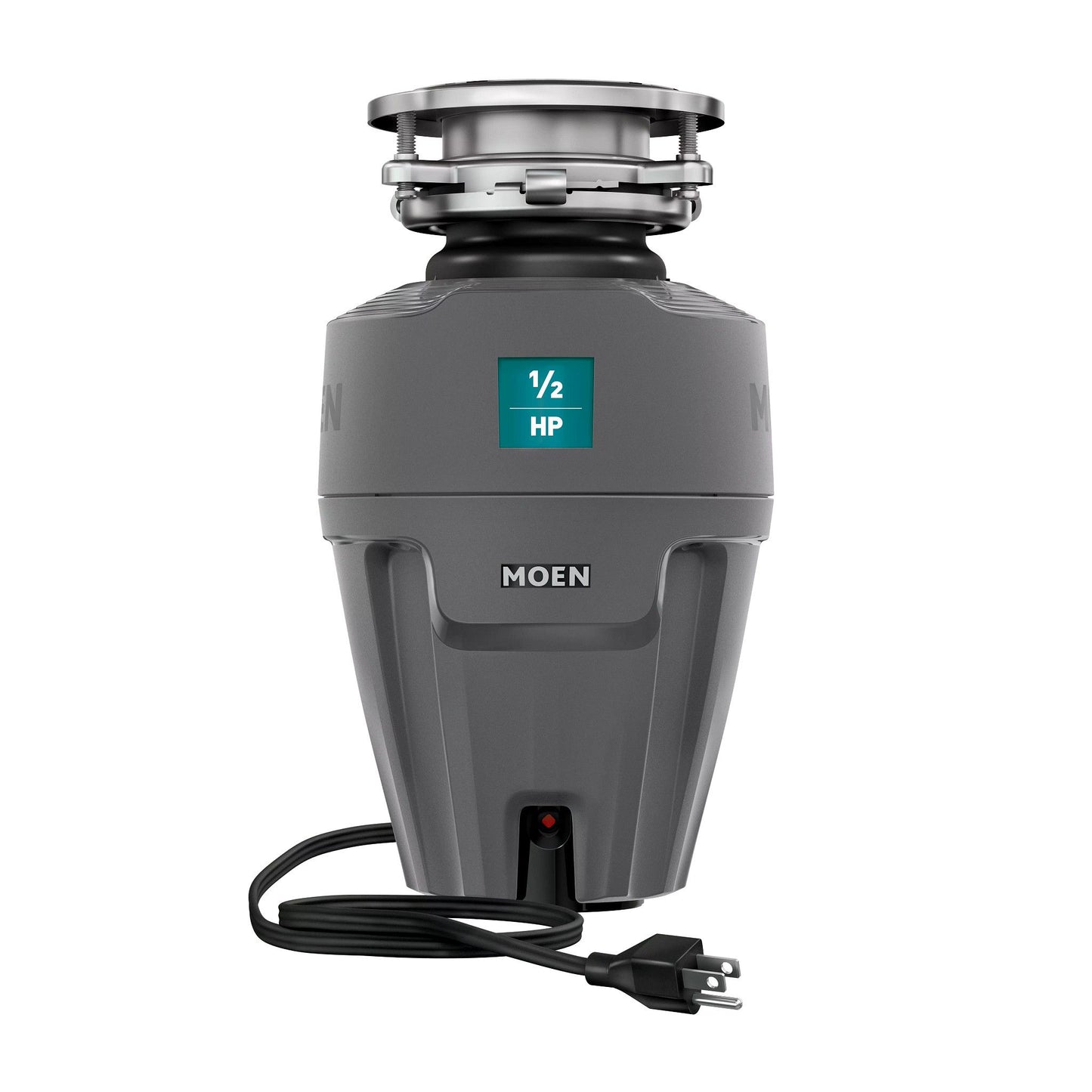 Moen Prep Continuous Feed 1/2-HP Septic Safe Corded Garbage Disposal with Noise Insulation EX50C