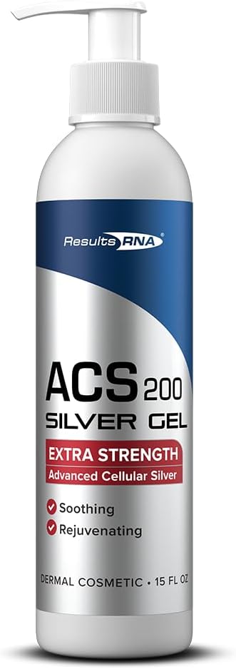 Results RNA - ACS 200 Silver-Glutathione Gel \u2013 Advanced Cellular Colloidal Silver Gel for Wound Care & Superior Dermal Healing. (15 oz)
