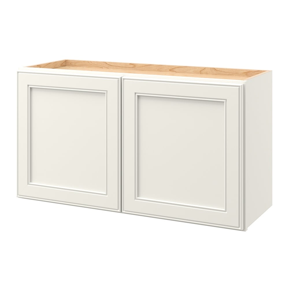 allen + roth McKeller 33-in W x 18-in H x 12-in D Linen Wall Fully assembled Cabinet Flat Panel