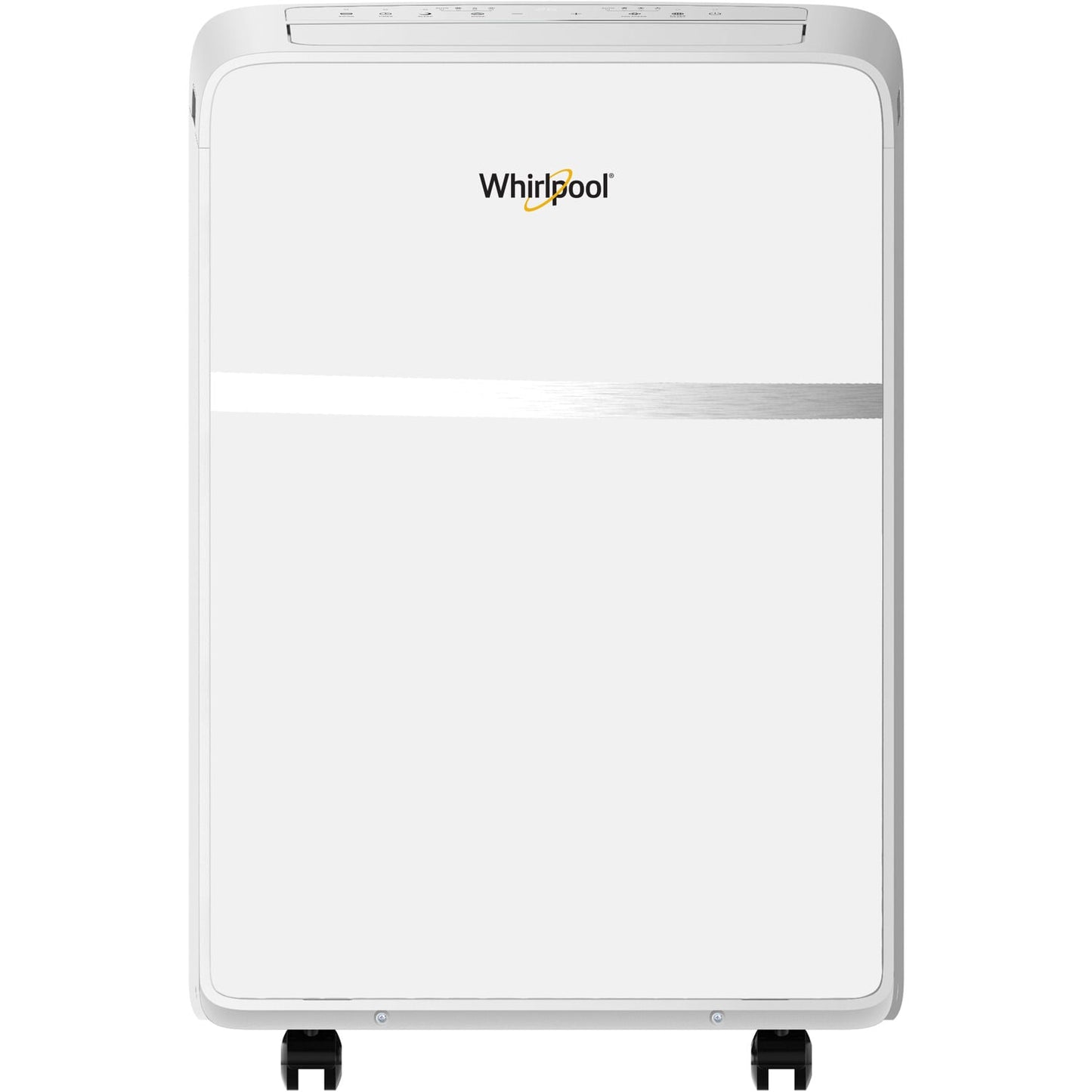 Whirlpool 8000-BTU DOE (115-Volt) White Vented Portable Air Conditioner with Remote Cools 350-sq ft WHAP131BWC