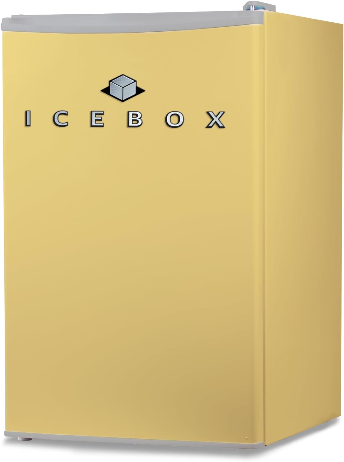 ICEBOX IBCR43SUN 4.3 Cu. Ft. Compact, Energy Star Certified Small Refrigerator, Sun Yellow