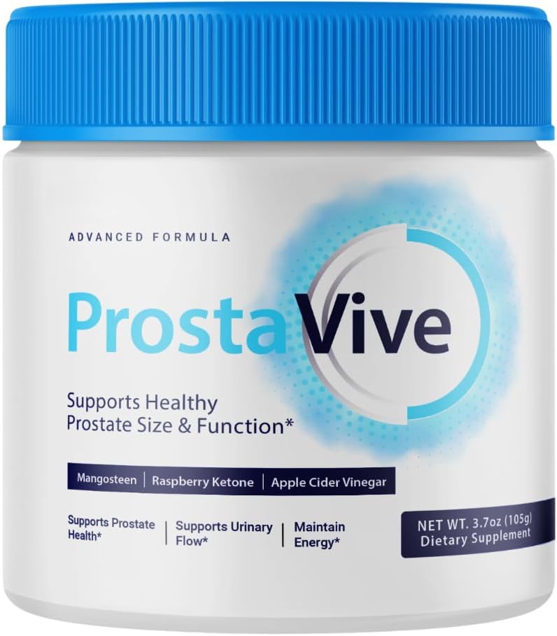 Prosta.Vive Powder for Men, Supports Prostate Health, Urinary Flow & Metabolism, 3.7 oz/30Servings (1 Pack)