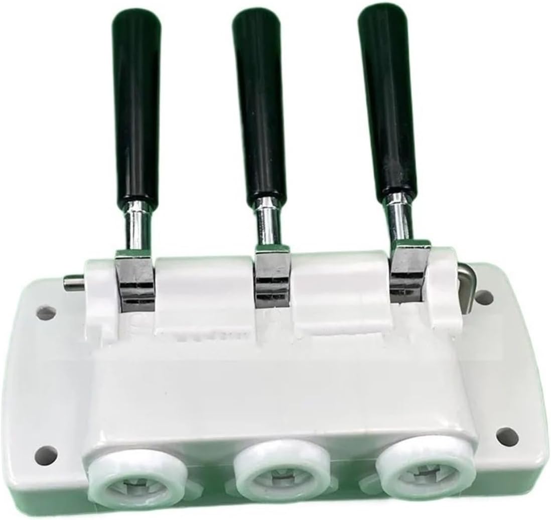 Kitchen Appliance Accessories,White Valve Block Face Plate Spare Parts Handles Piston Valve Rods,Compatible for BQL825 Soft Serve Machines Ice Cream Makers Accessories