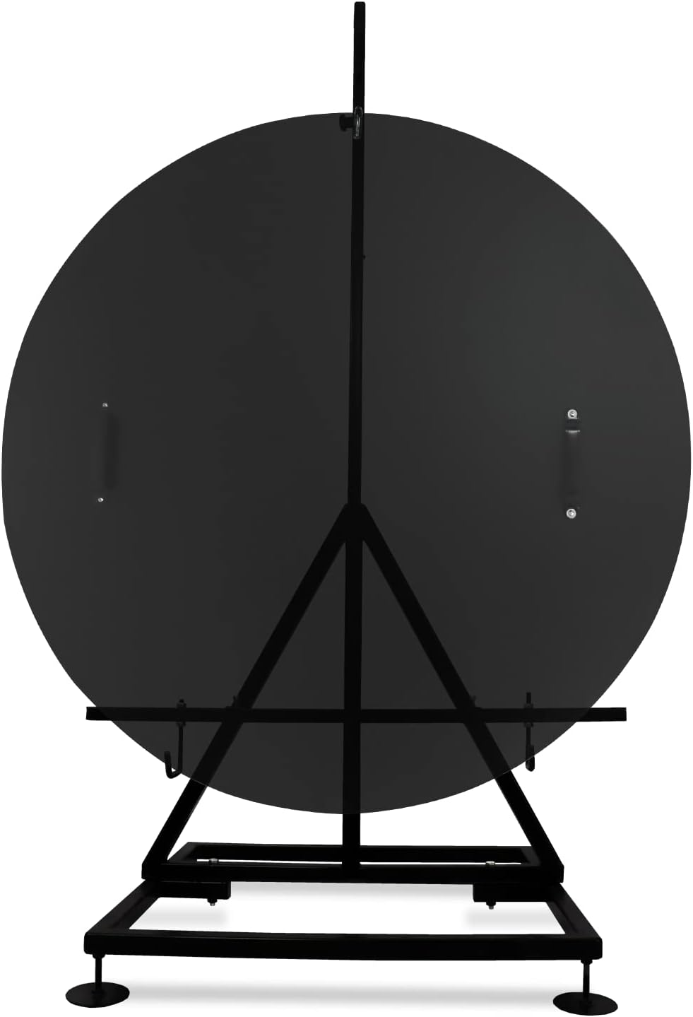 FEBTECH – Fire Pit Lid Stand Compatible with 20" to 54" Snuffer Lid – Adjustable Fire Pit Snuffer Lid Stand - Perfect Lid Storage Rack for Square and Round Firepit Lid