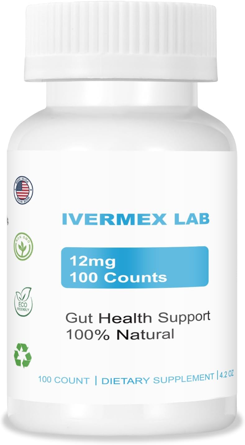 IVERMET 12 mg,100 Tablets, 99% Purity ,Digestive Supplement