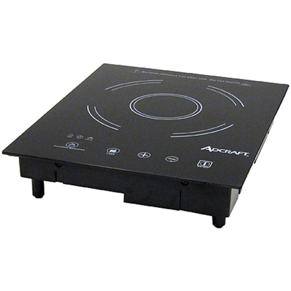 Adcraft IND-D120V Drop-in Induction Range Cooker, 120v, Black