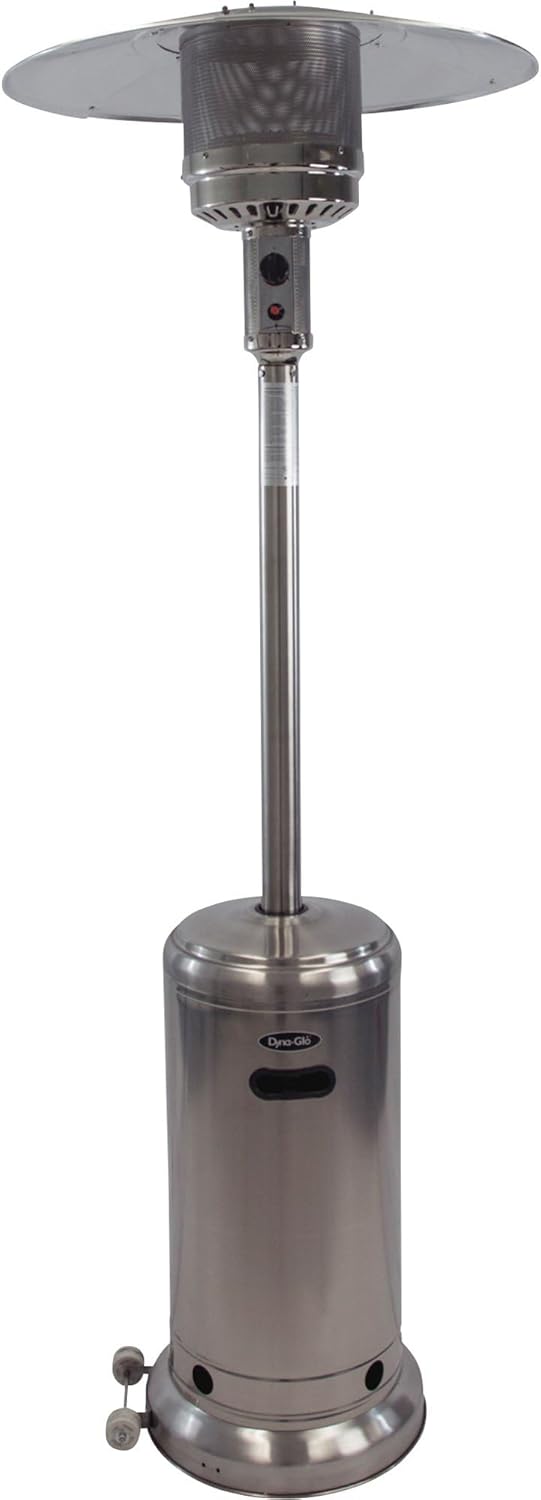 GHP Group Dyna Glo DGPH102SS 41,000 BTU Deluxe Stainless Steel Patio Heater