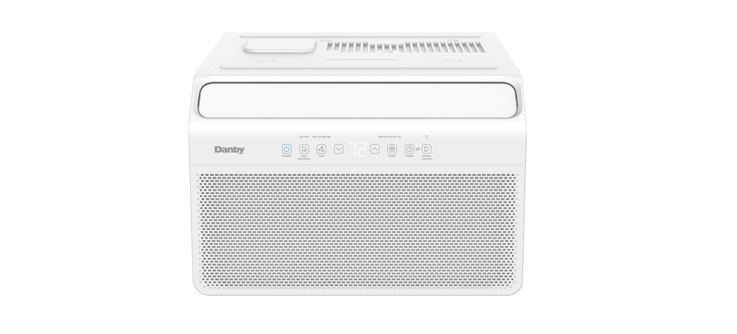 Danby 350-sq ft Window Air Conditioner with Remote (115-Volt, 8000-BTU) ENERGY STAR Wi-Fi enabled DAC080B8IWDB-6