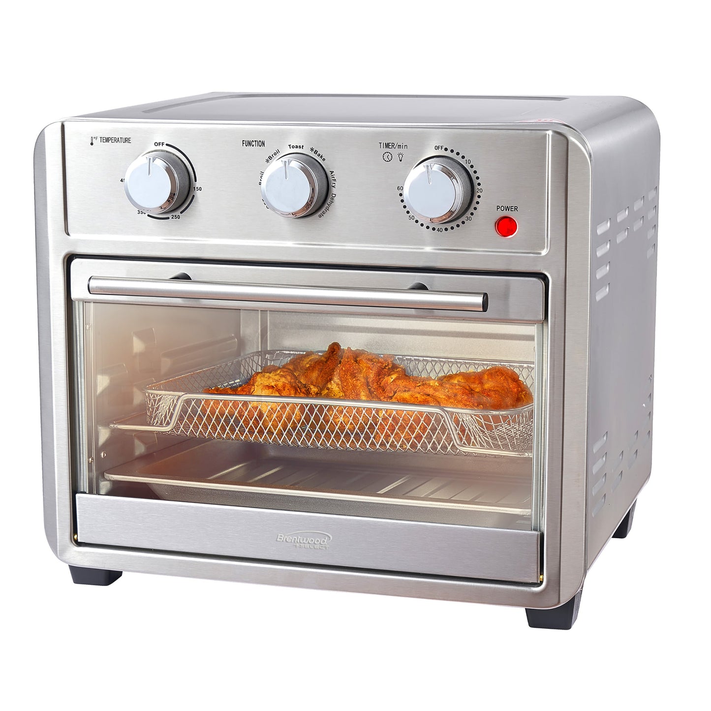 brentwood 24-Quart Stainless Steel Air Fryer 849116289M