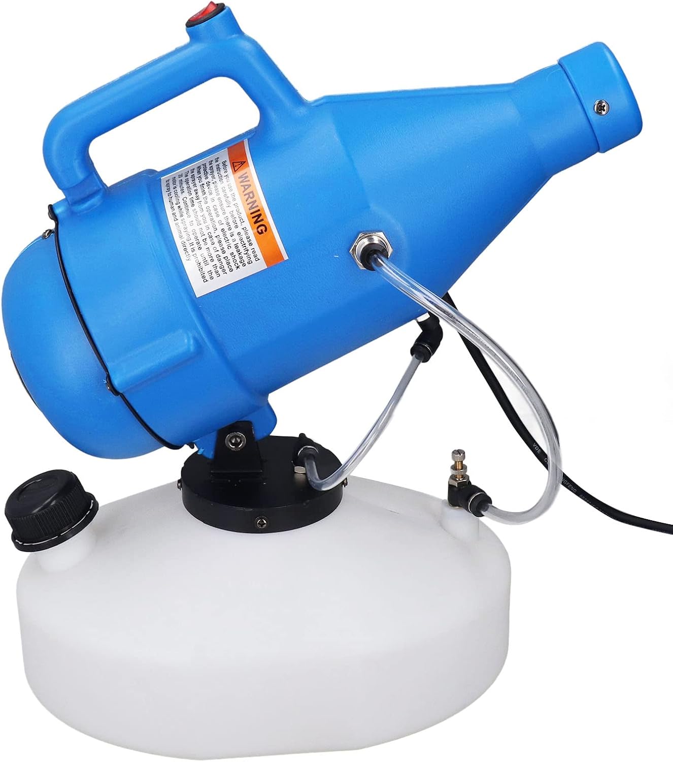 Jauarta Electric Atomizer 4.5L ULV Mist Spray Machine 8 to 10m Spraying for Home School Hotel (US Plug 110V)