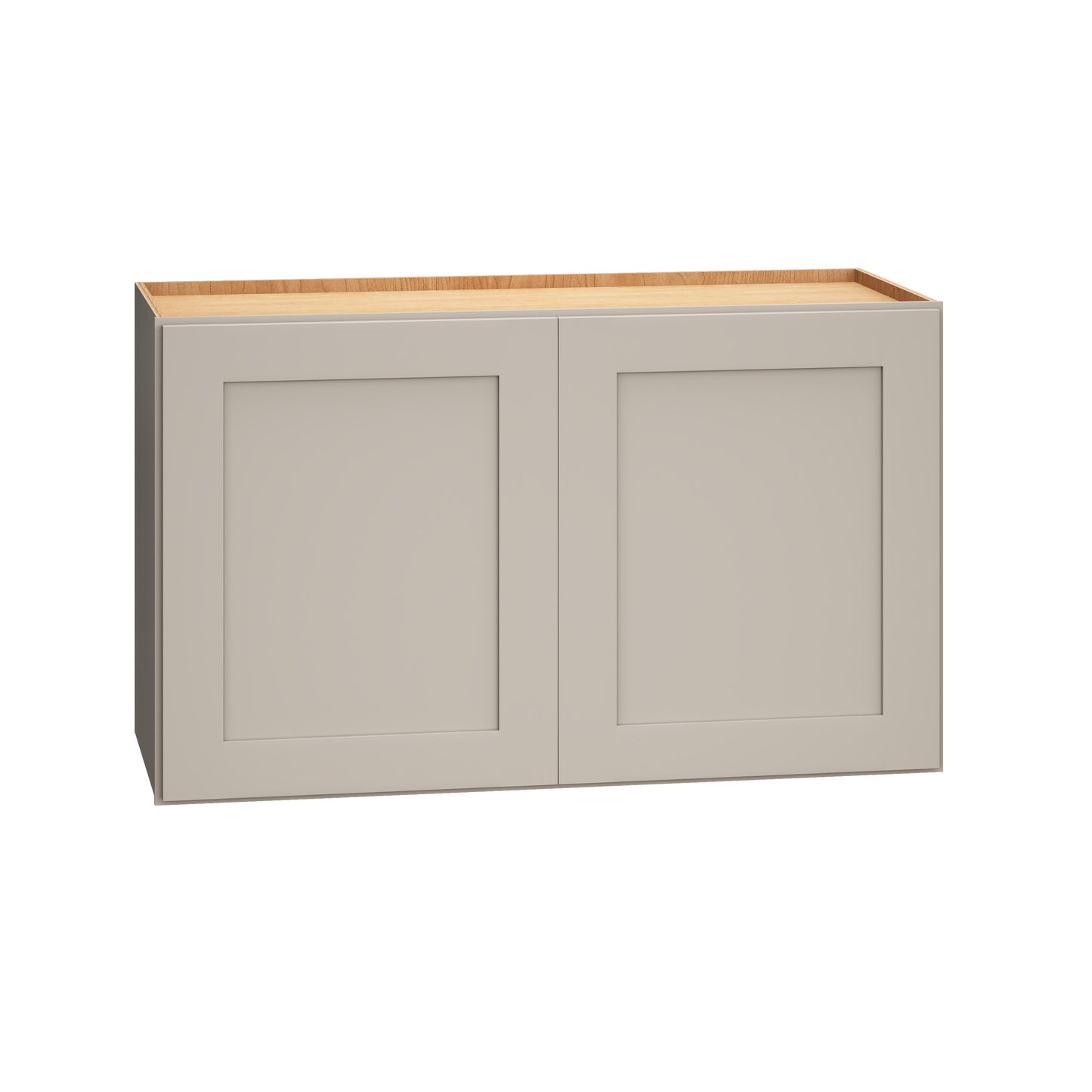 Diamond Express Jamestown 30-in W x 18-in H x 12-in D Cloud Gray Wall Fully assembled Plywood Cabinet Recessed Panel Shaker
