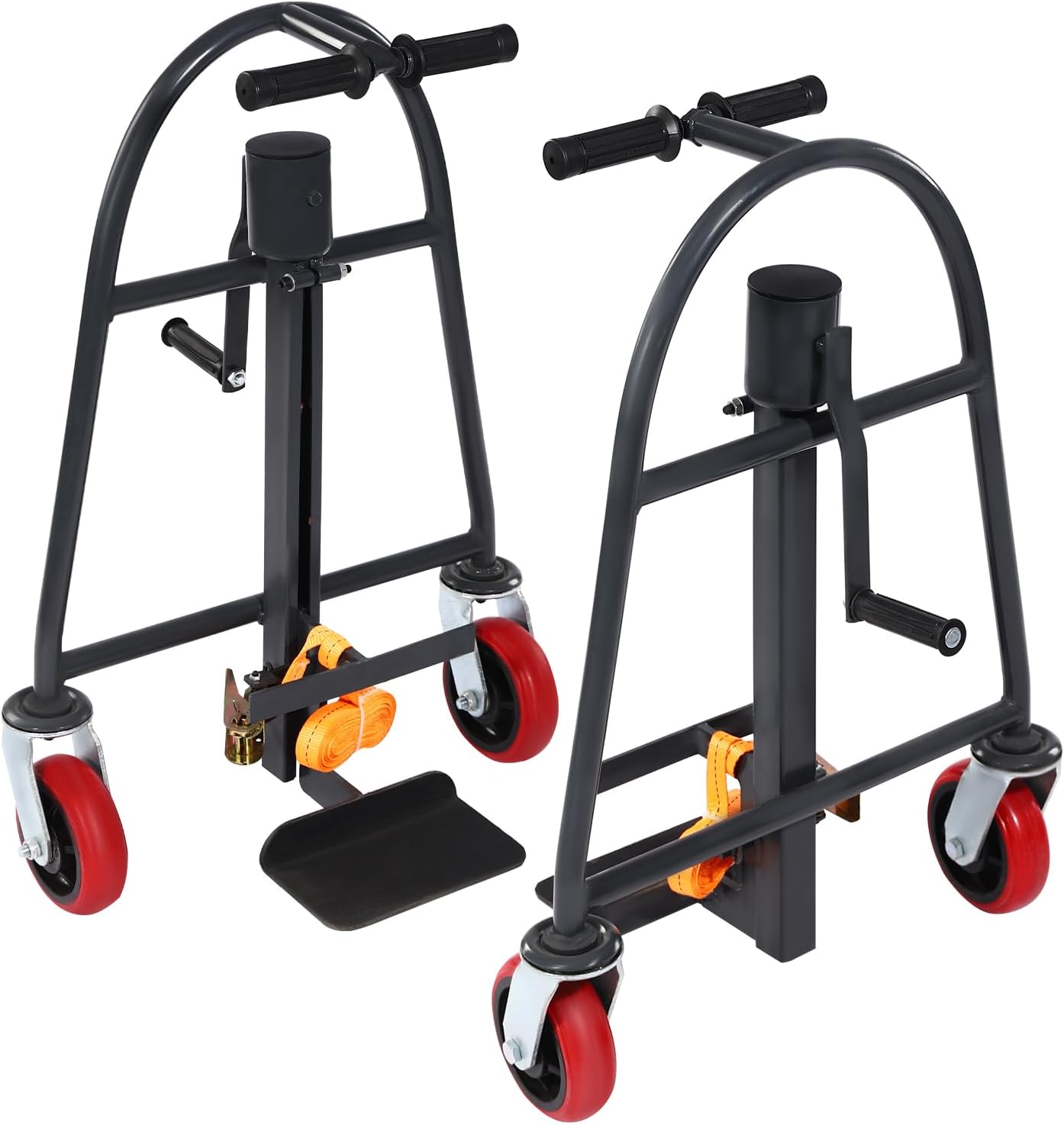 1100lbs Furniture Mover - Manual Handling Dolly Cart for Cabinets/Crates/Appliances | Professional Equipment Moving Tool | Non-Slip Grip & Ergonomic Design