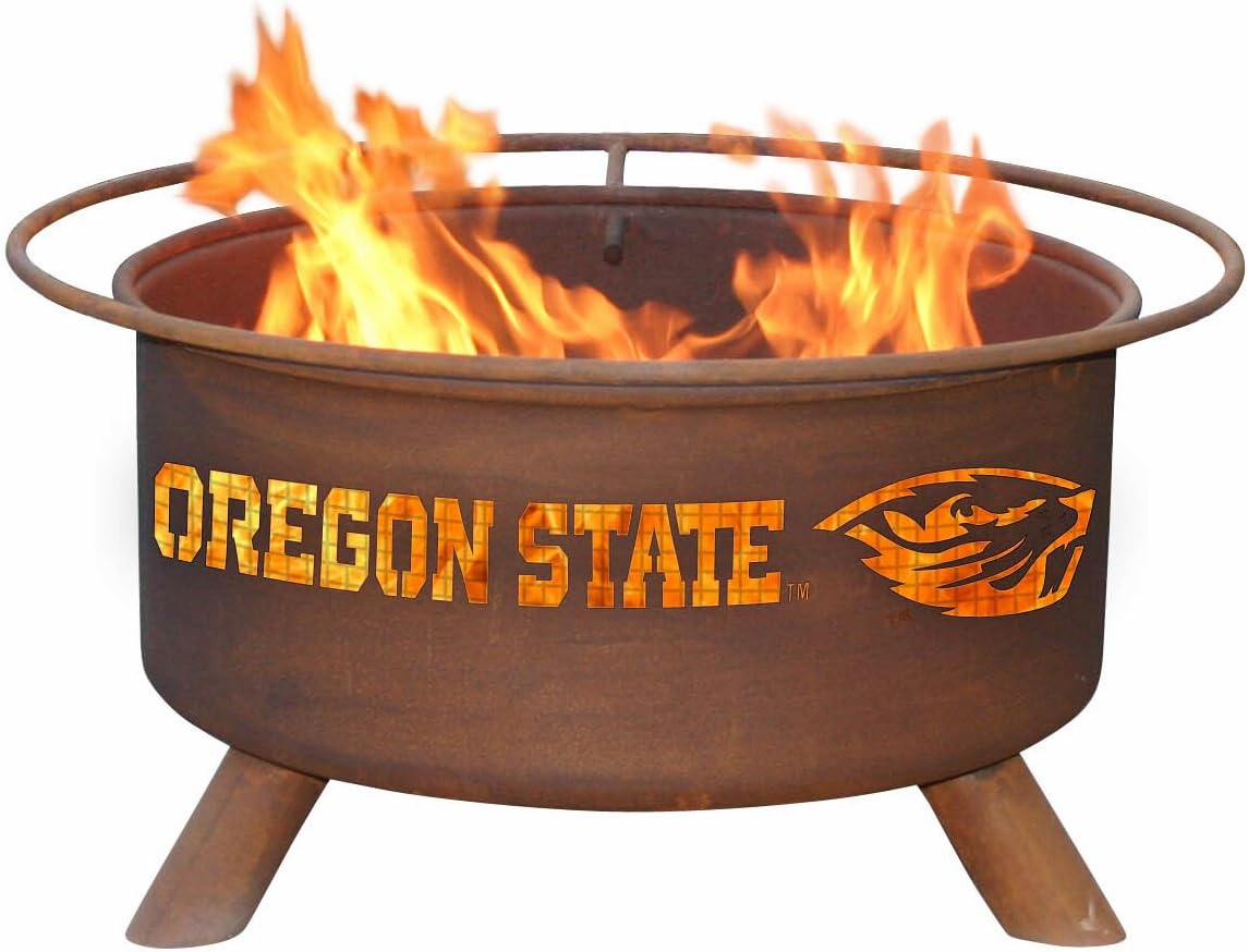 Patina Products F231, 30 Inch Oregon State Fire Pit