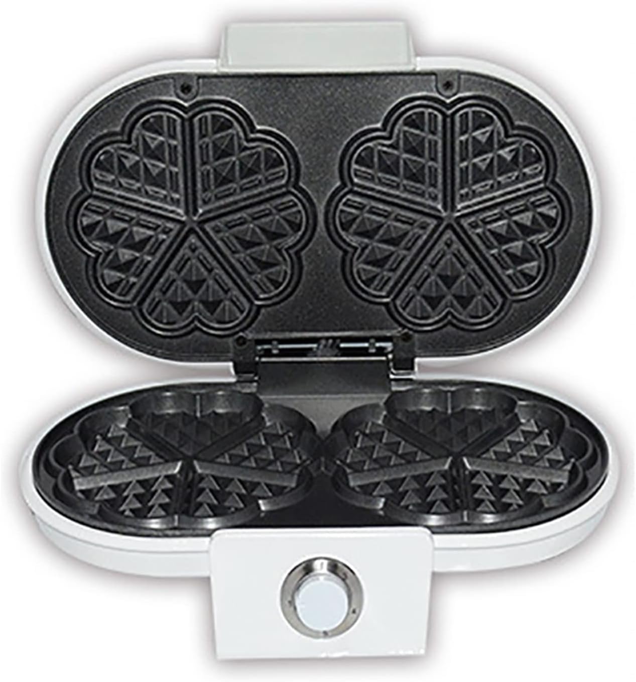 Electric Griddles, Mini Electric Waffles Maker Multifunction Breakfast Crepe Baking Machine Egg Cake Oven Pan Heart Shape Maker