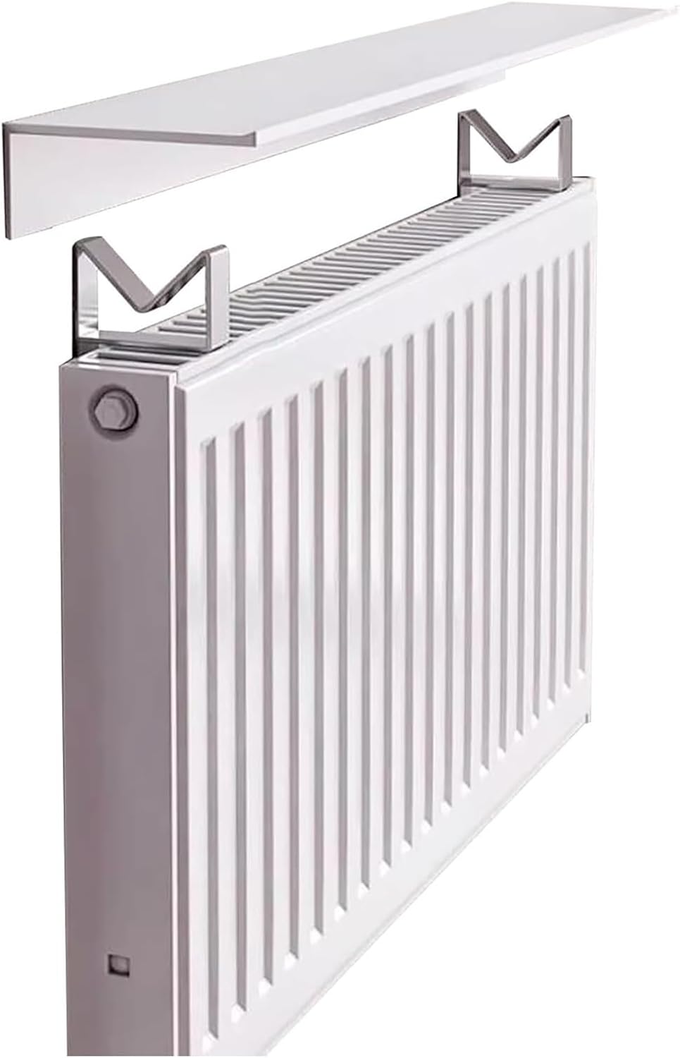 Radiator cover for old radiator,Radiator cabinet, Radiator Cover Aluminum Top Shelf Splicable for Dining Room\/Farmhouse\/Studio(L 50cm\/19.7in(1 section))