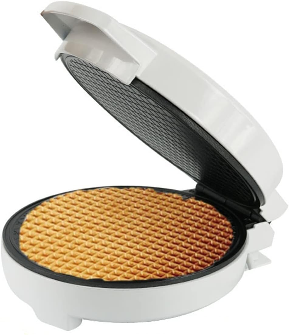 Electric Griddles, Household Breakfast Egg Roll Machine Electric Baking Pan Baking Machine Cone Maker Homemade Ice Cream Cone Machine (Color : One Color, Size : US)