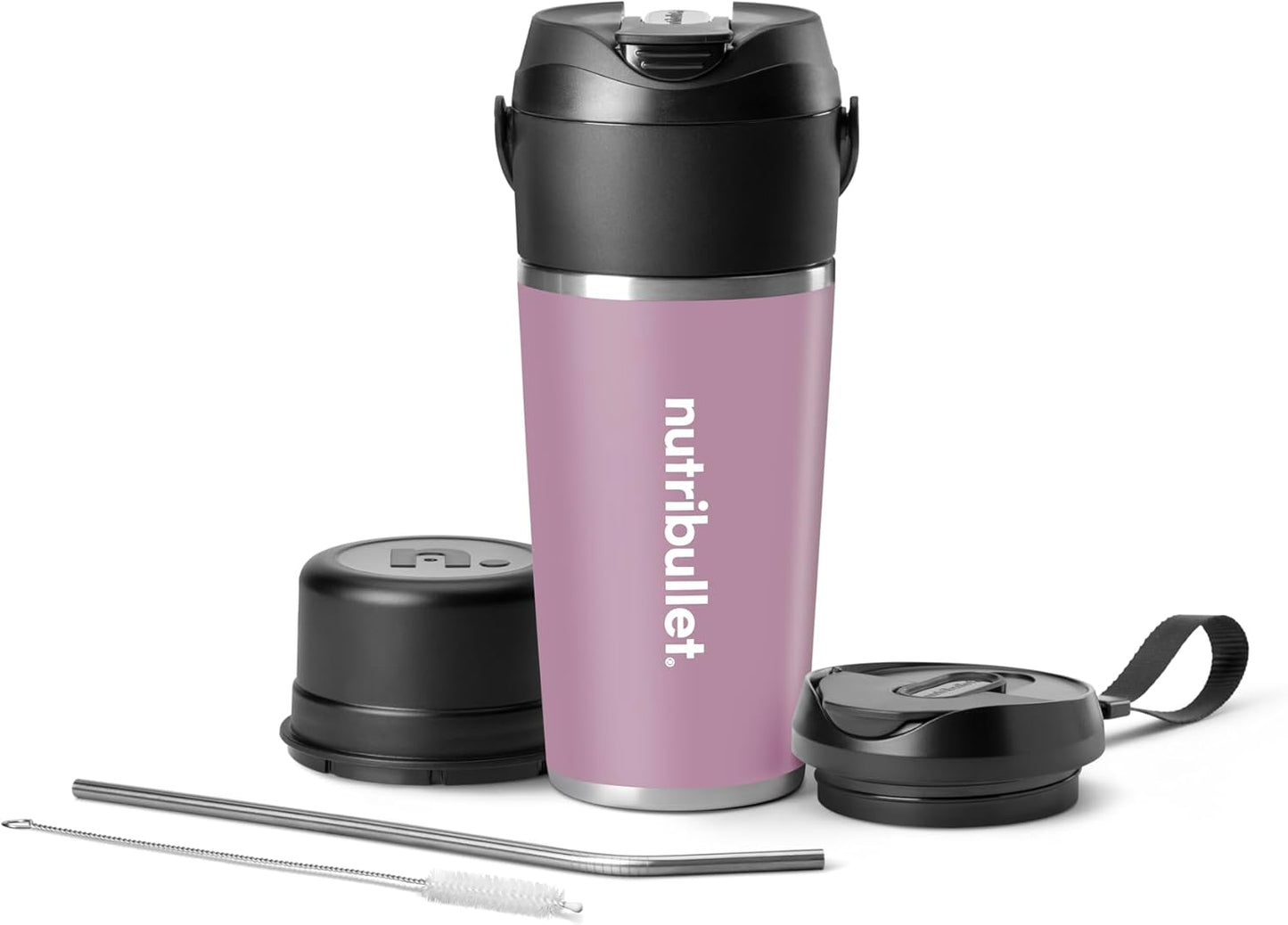 nutribullet Flip Portable Blender with Insulated Cup, Lavender, NBPB50350LAV