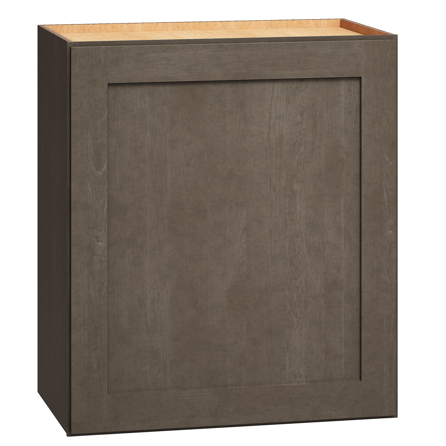 Diamond Express Jamestown 21-in W x 24-in H x 12-in D Colt Brown Wall Fully assembled Plywood Cabinet Recessed Panel Shaker