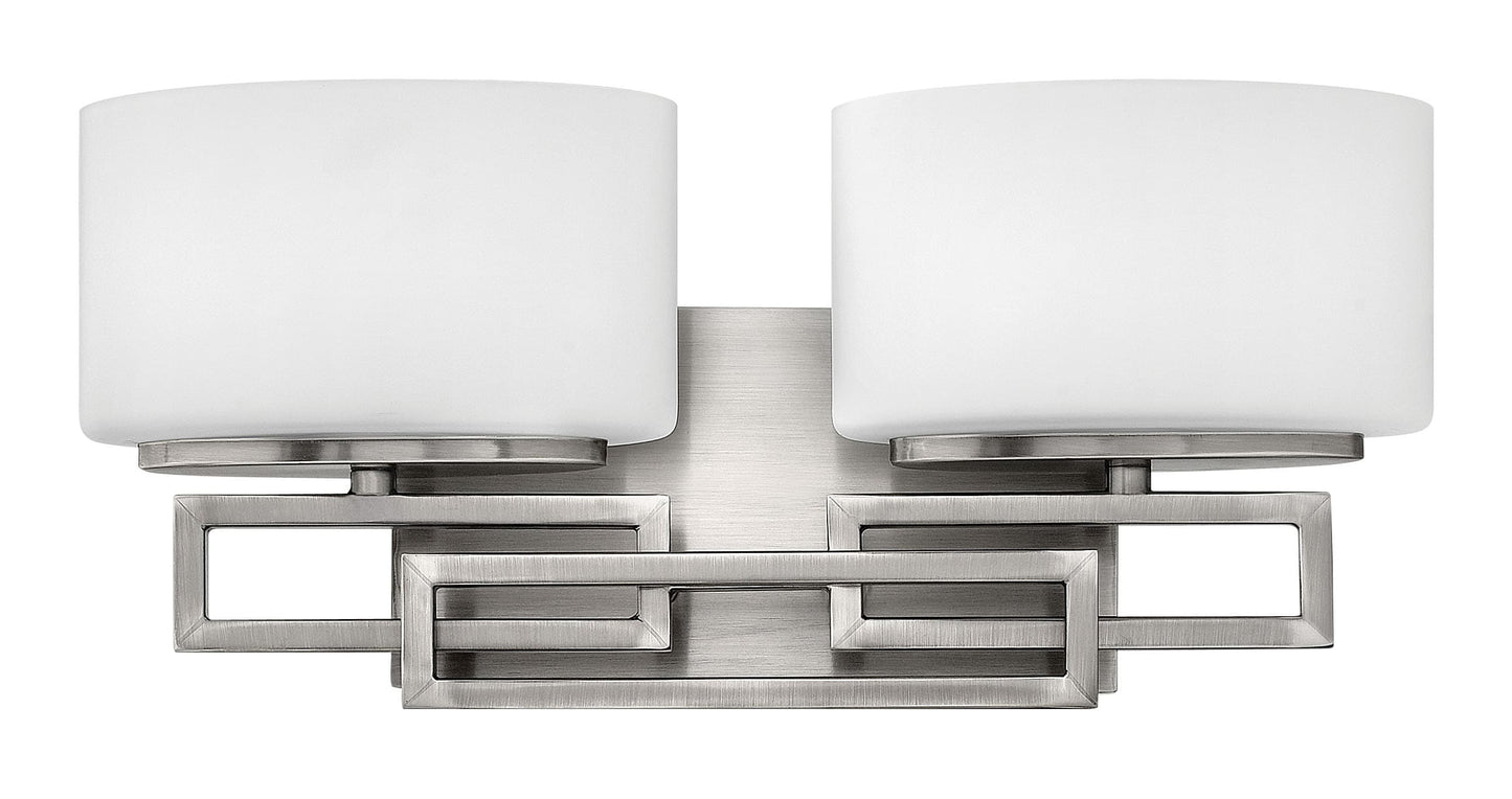 Hinkley Lanza 16.25-in 2 -Light Brushed Nickel Transitional Vanity light 5662946