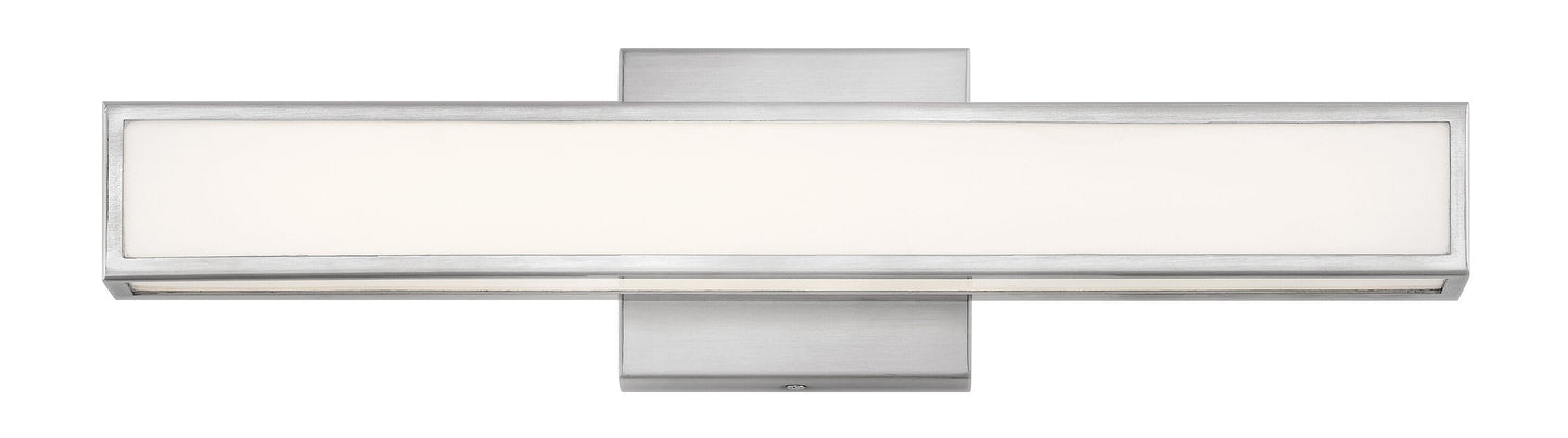 Hinkley Alto 18-in 2 -Light Brushed Nickel Integrated LED Modern/contemporary Vanity light 5663265