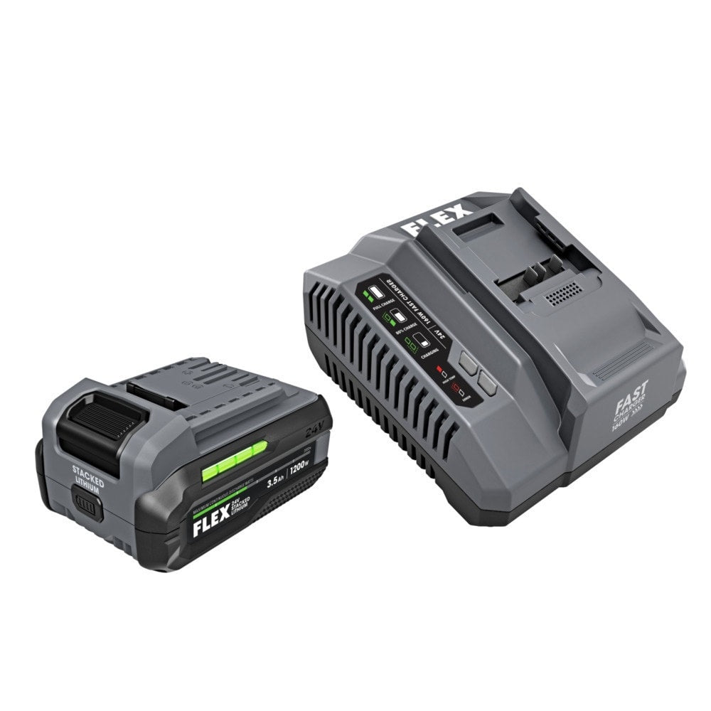 FLEX STACKED LITHIUM Starter Kit 24-V Lithium-ion Battery and Charger FX0411-1F