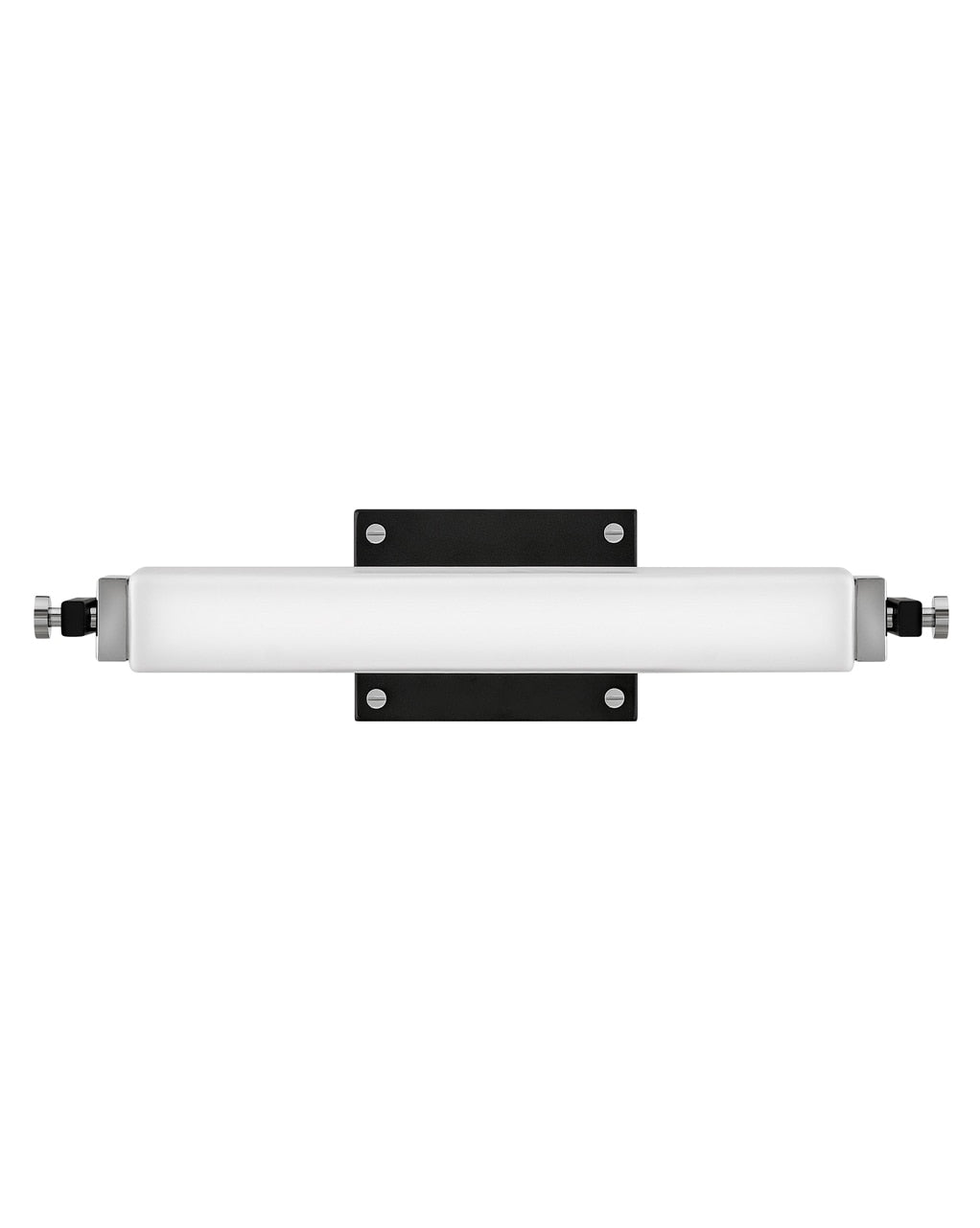 Hinkley Rollins 18-in 1 -Light Satin Black Integrated LED Transitional Vanity light bar 6808085