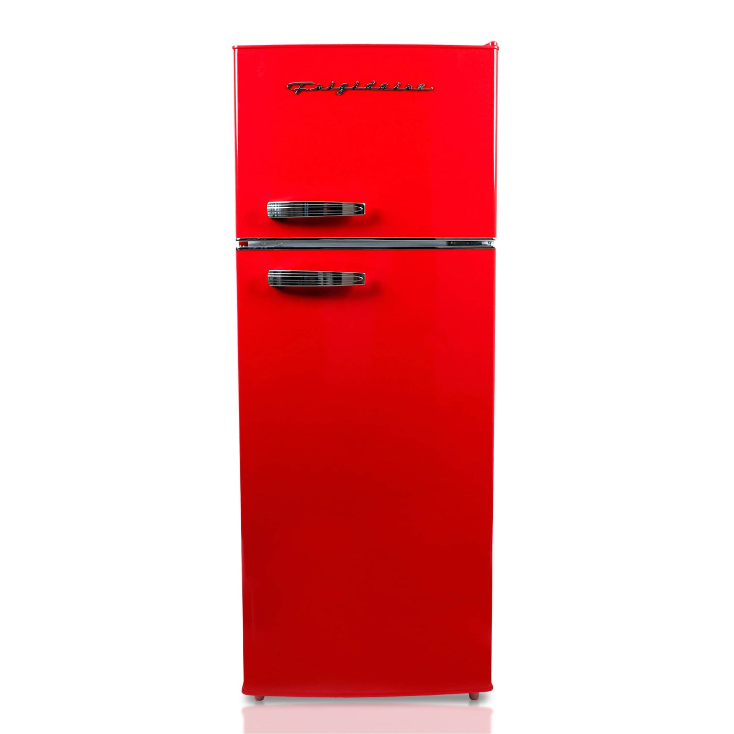 Frigidaire 7.5-cu ft Counter-Depth 21.5-in Wide Top-Freezer Refrigerator ( Red )