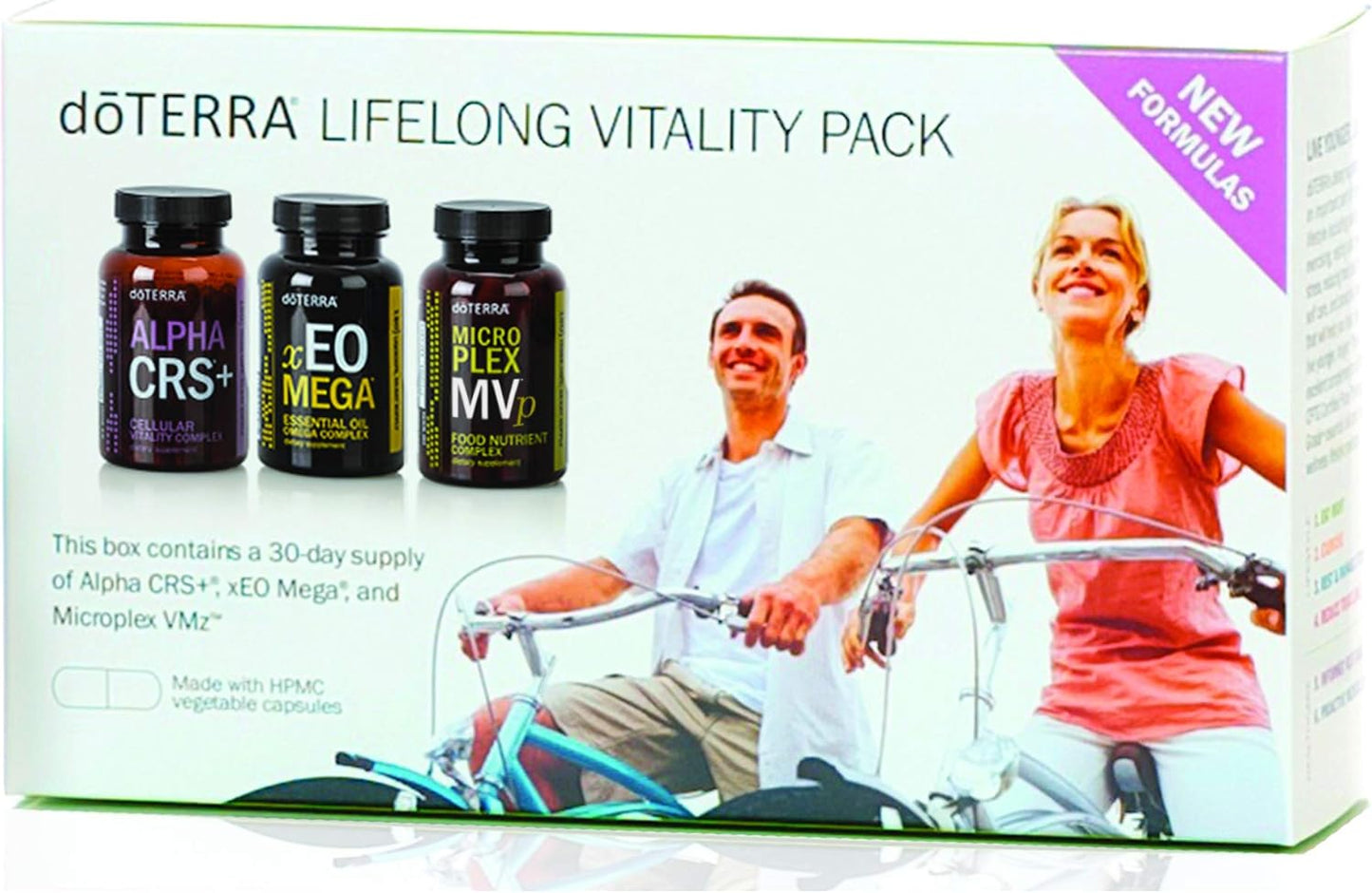 doTERRA Lifelong Vitality Pack - Alpha CRS+, xEO Mega and Microplex VMz (