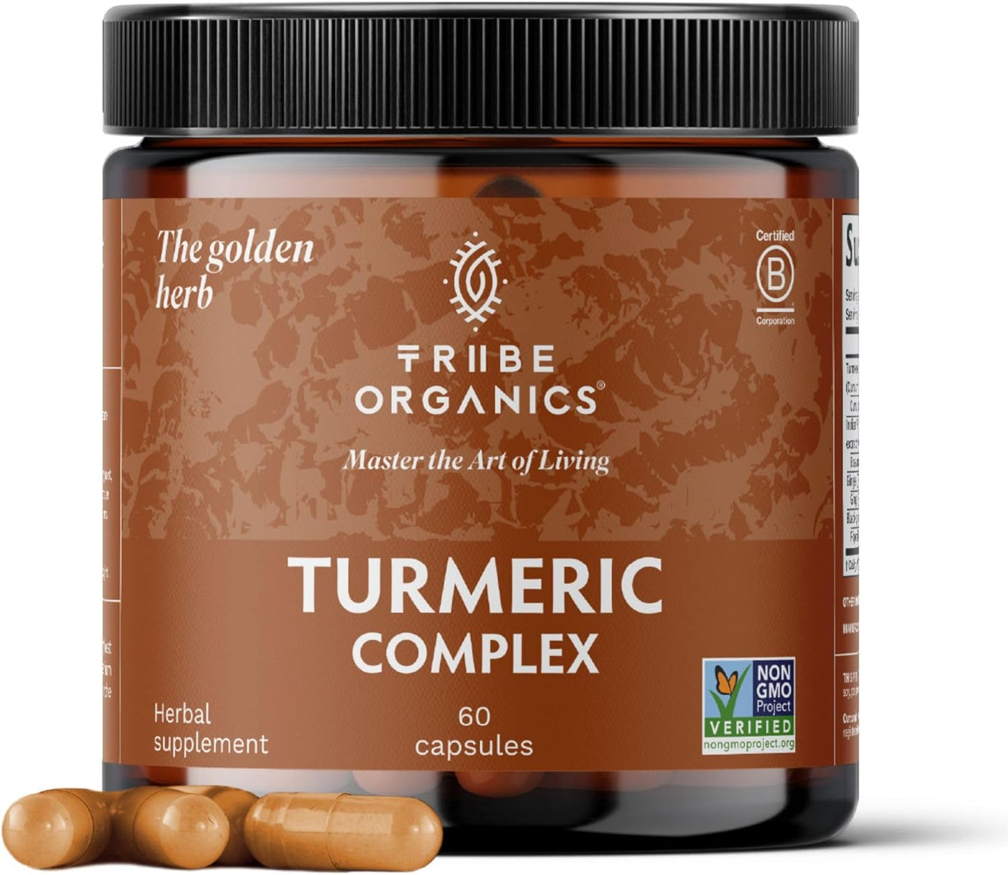 Turmeric Curcumin C3 Complex with BioPerine 1050mg - Natural Joint Support - 95% Curcuminoids & Black Pepper Extract for Ultra High Absorption & Potency - Non GMO - Gluten Free - 60 Vegan Capsules