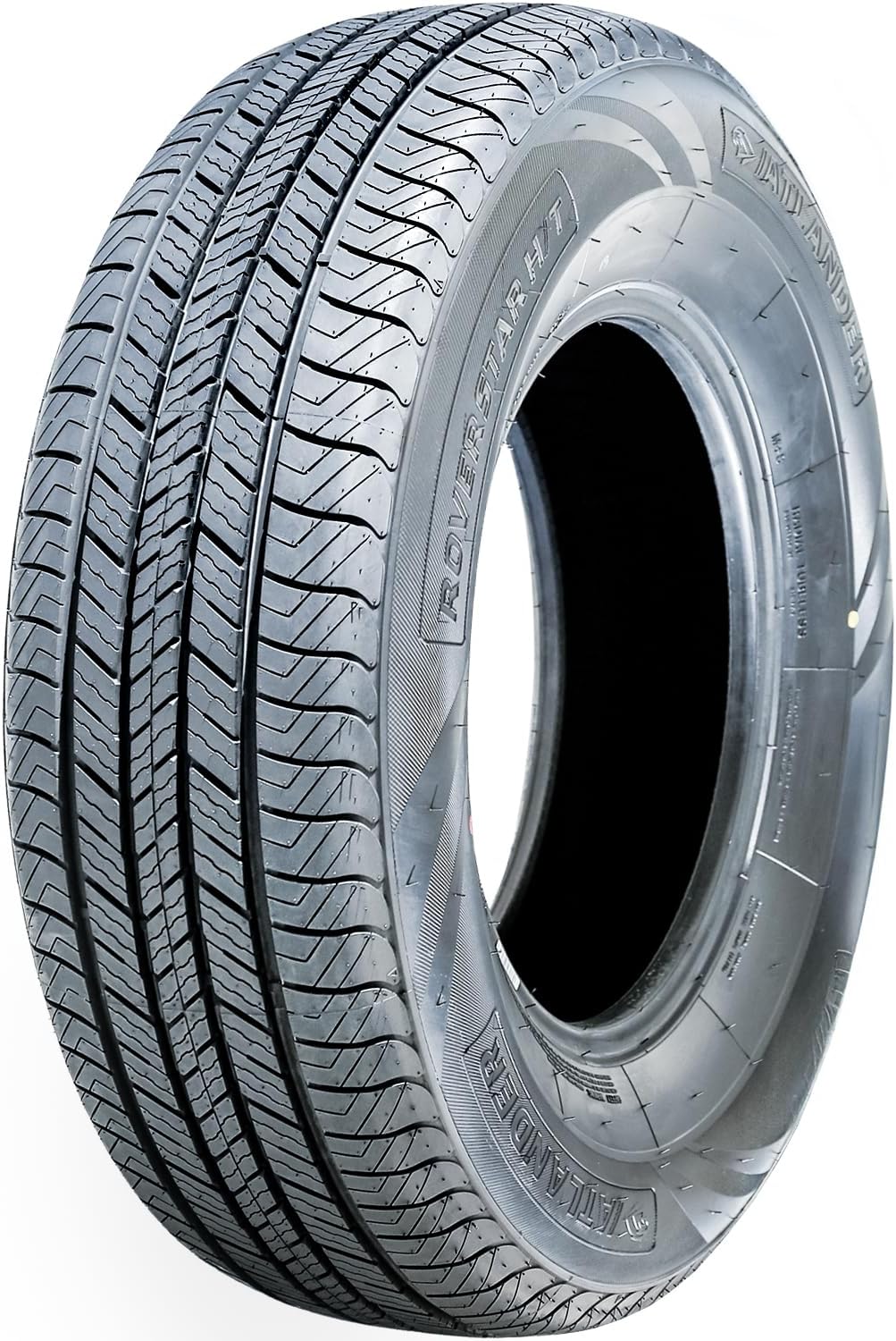 Roverstar H/T All-Season Truck/SUV Highway Radial Tire-235/55R18 235/55/18 235/55-18 104V Load Range XL 4-Ply BSW Black Side Wall UTQG 480AA