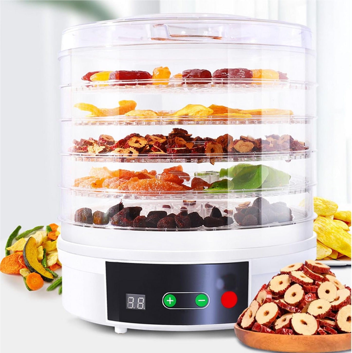 Freeze Dryer Machine for Home Freeze Drying Machines for Fruits Vegetables And Candies Triple Protection Suitable for Vegetables, Mushrooms And Herbs