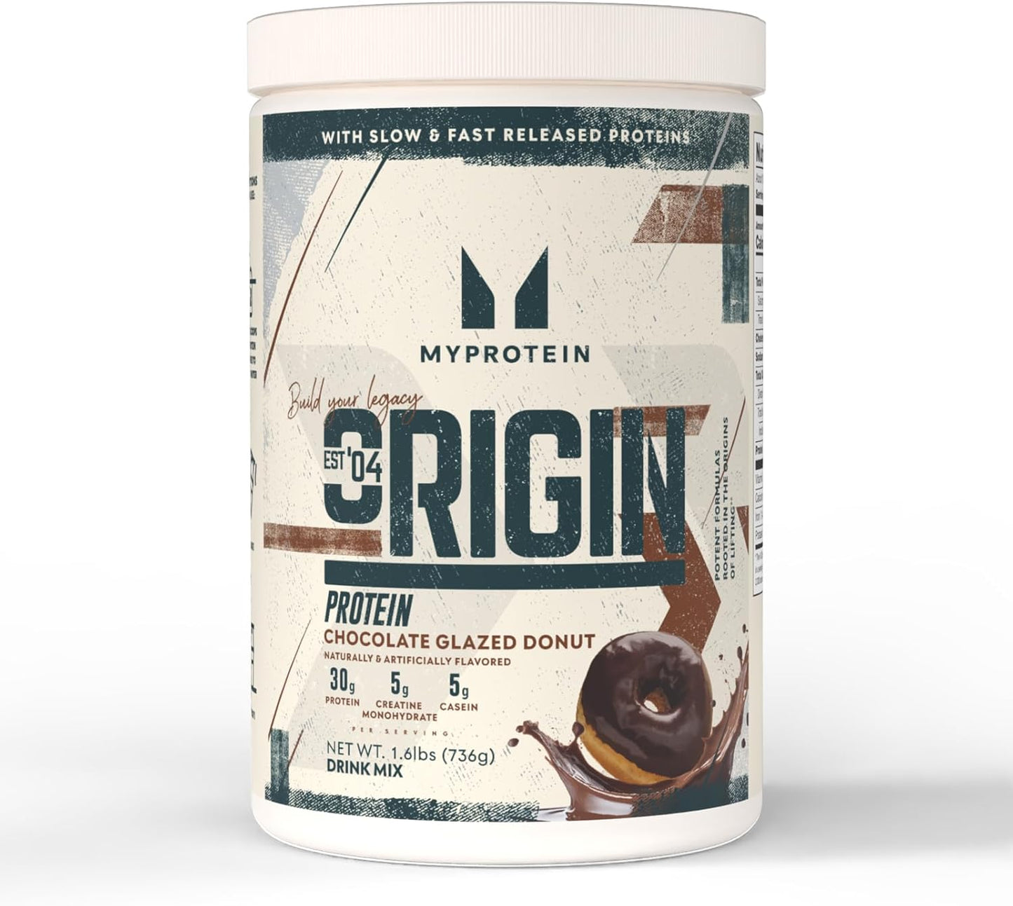 Myprotein Origin Protein, Chocolate Glazed Donut, 15 Servings (USA)
