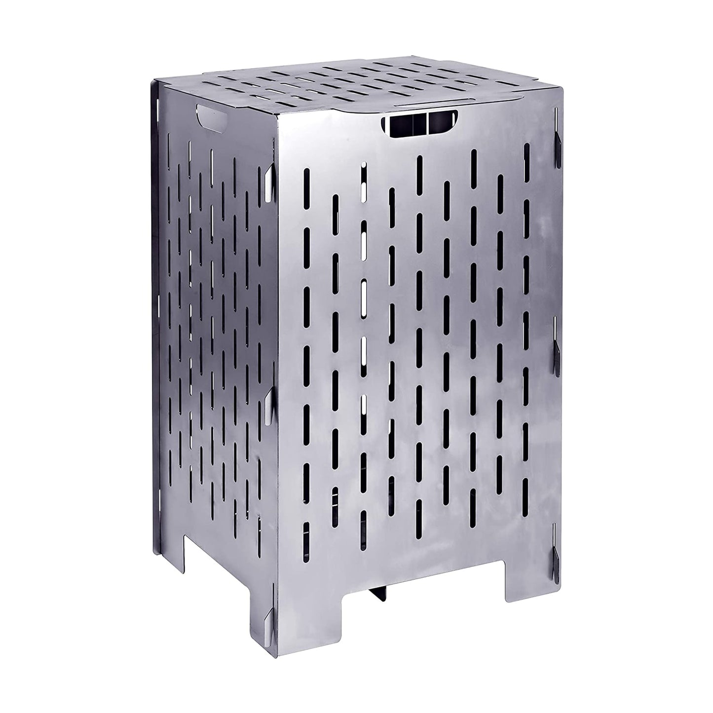 Yard Tuff YTF-202036BC 20 x 20 x 36 Inch Steel Burn Cage with Vent Holes Gray