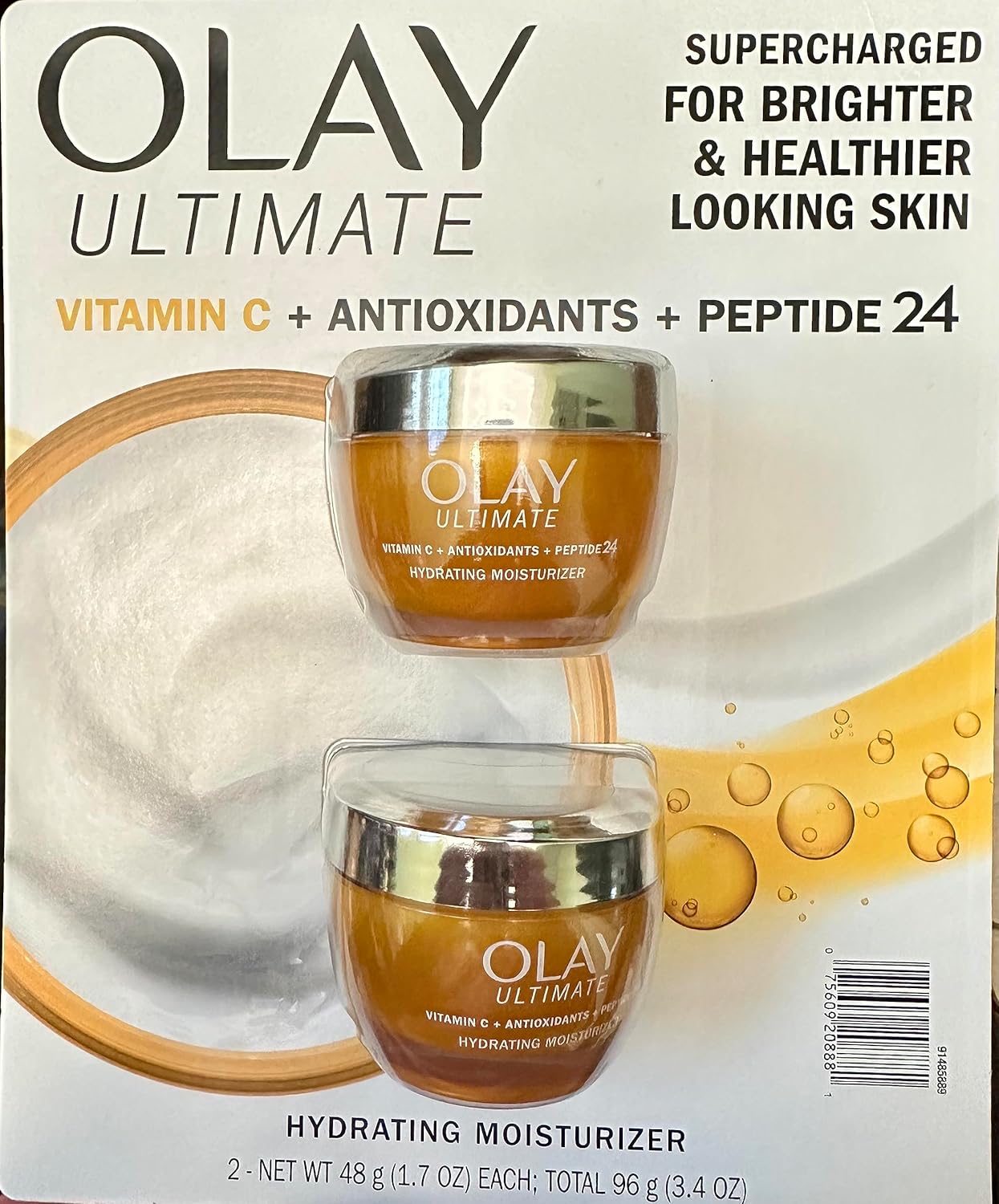 Olay Ultimate Vitamin C + Antioxidants + Peptide Twenty Four (2 Pack)