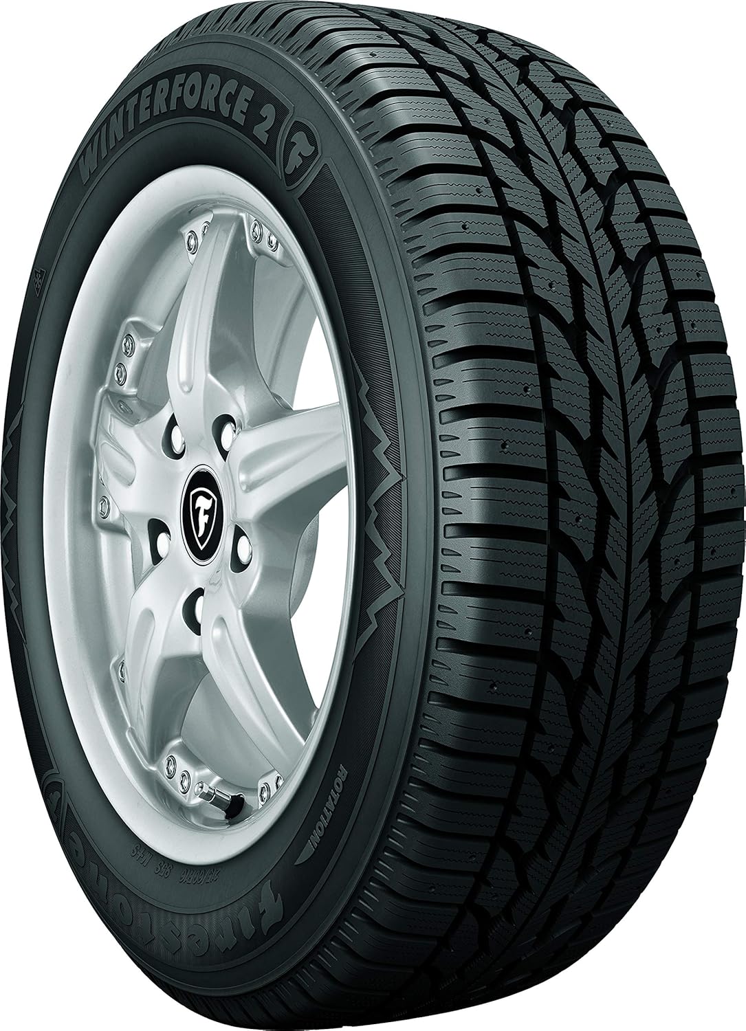 Firestone Winterforce 2 Winter/Snow Passenger Tire 225/45R18 95 S Extra Load