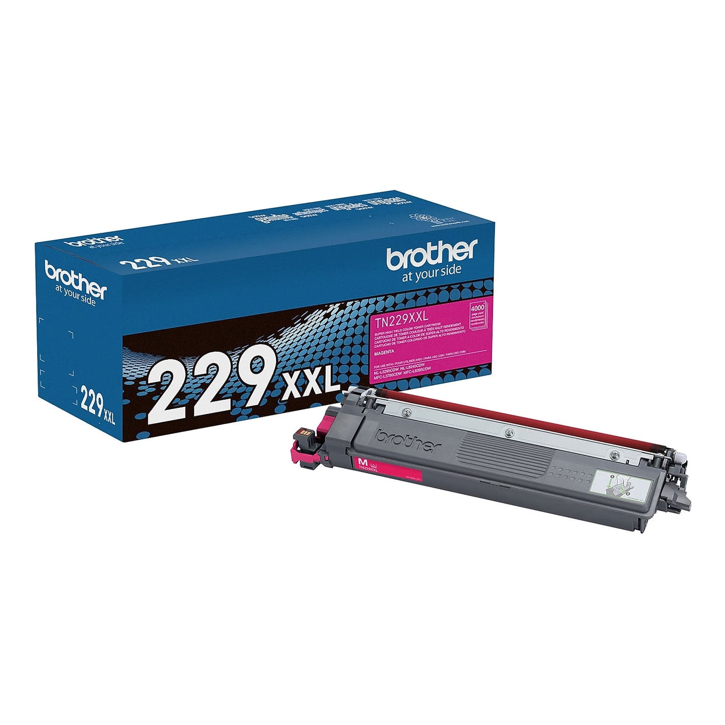 Brother Genuine TN229XXLM Super High Yield Magenta Toner Cartridge