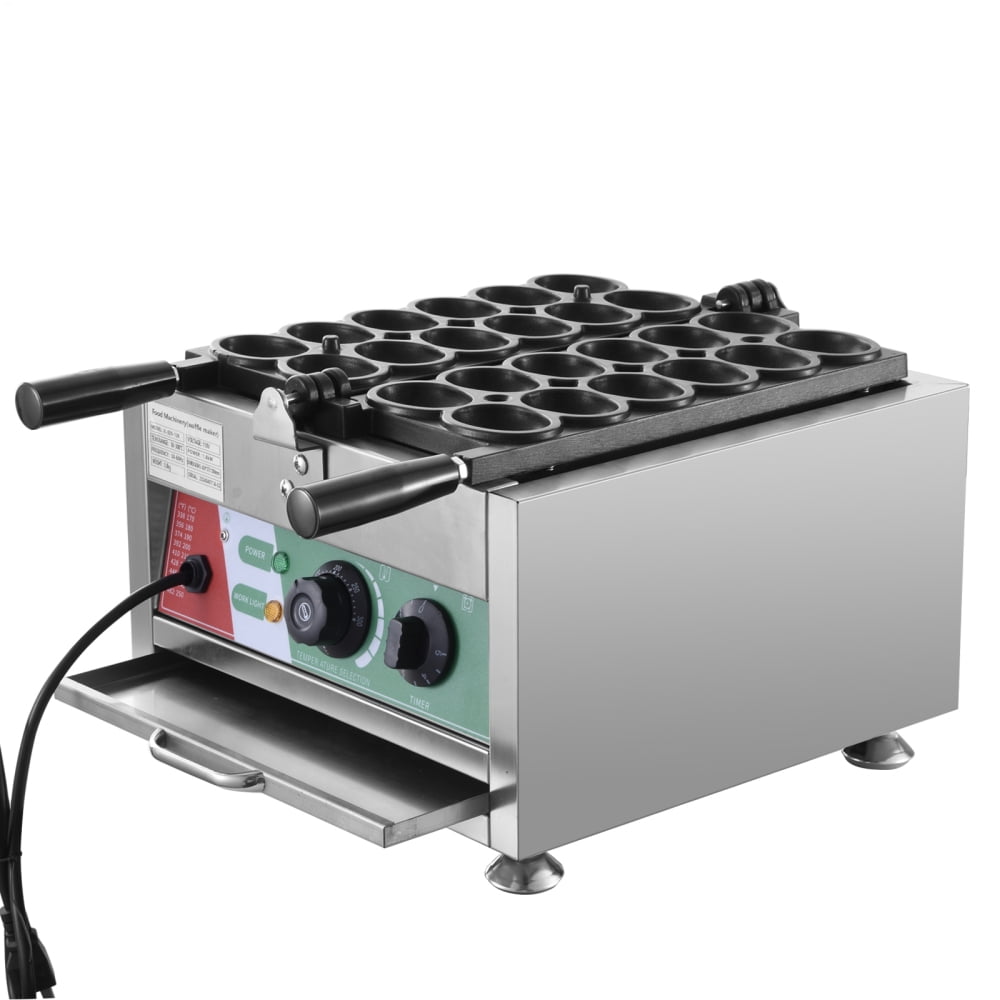Commercial Waffle Bites Maker, 1800W Electric Bubble Waffle Ball Machine for Restaurant, Cafe, Tea Shop, Home Use