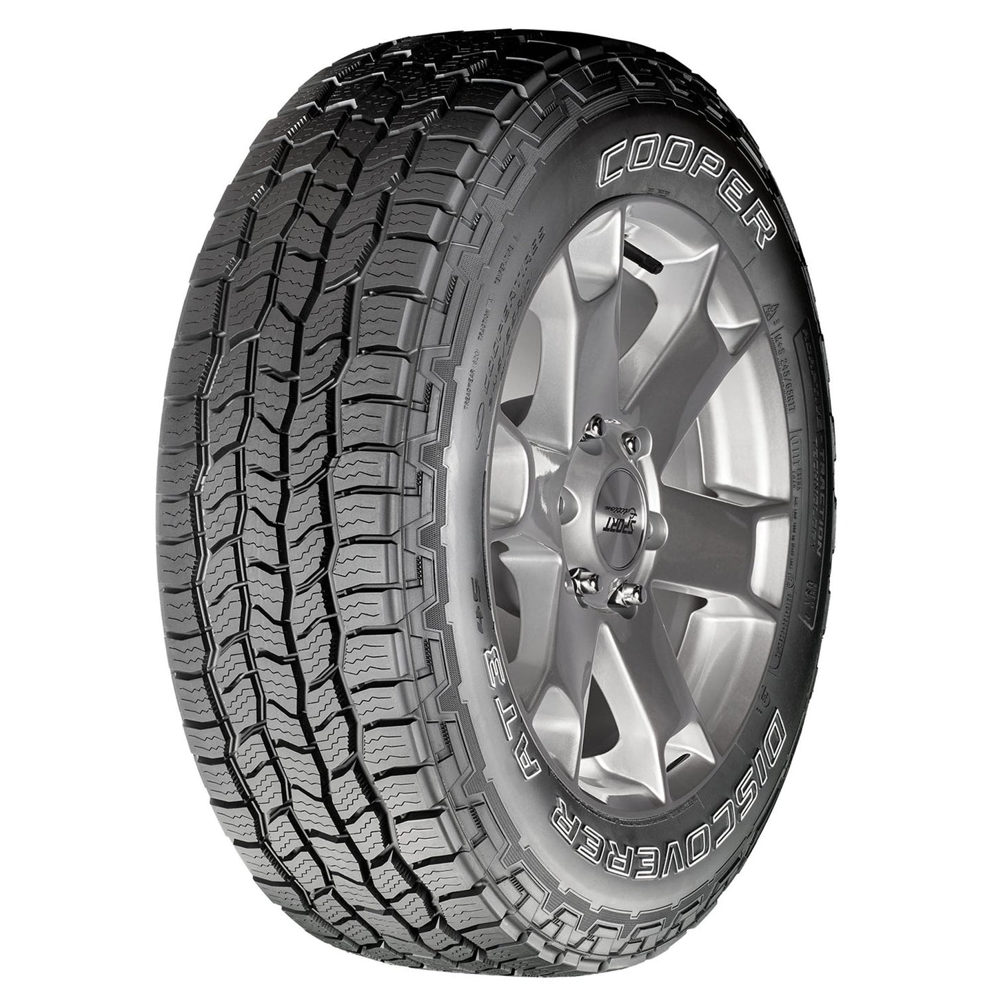 Cooper Discoverer A/T3 4S All Terrain 235/75R16 108T Light Truck Tire