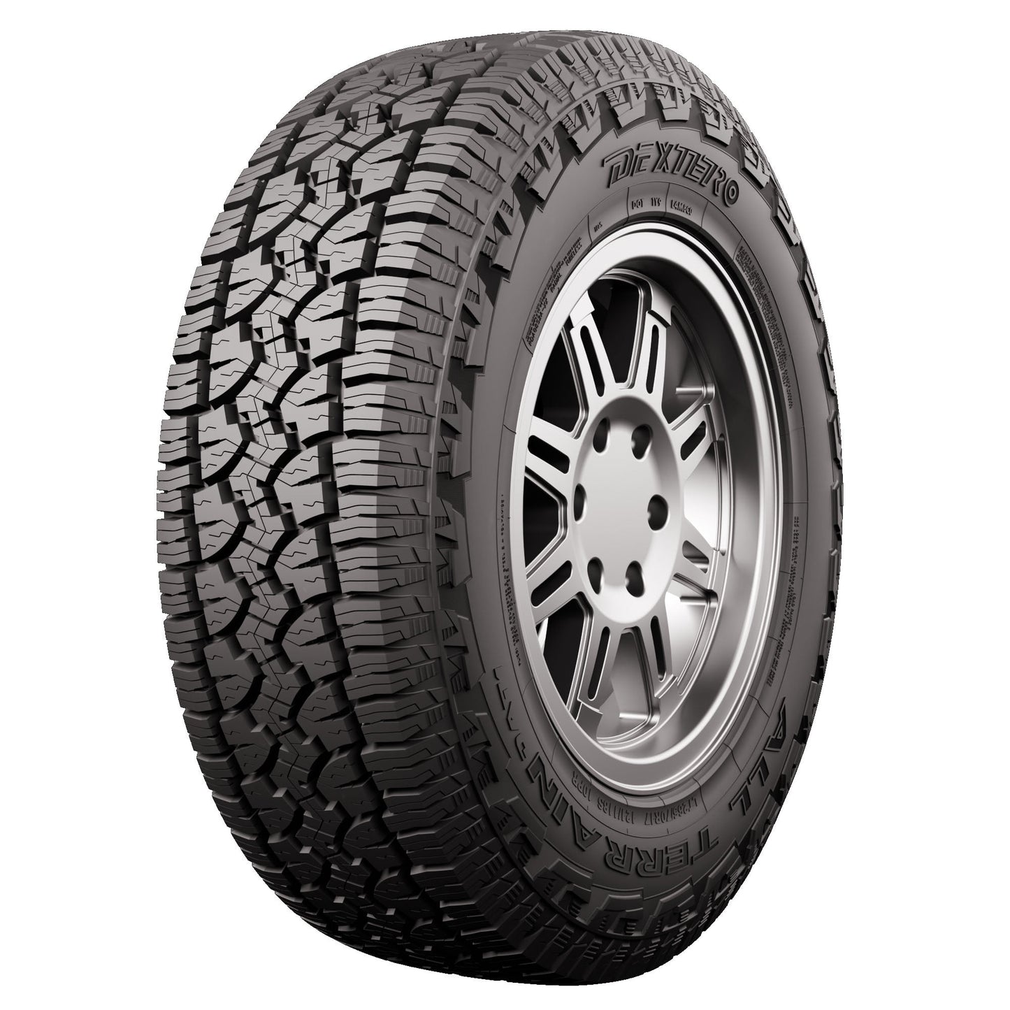 Dextero All Terrain P235/70R16 104T Tire Fits: 2004-07 Honda Pilot EX-L, 2013 Ford Explorer Sport