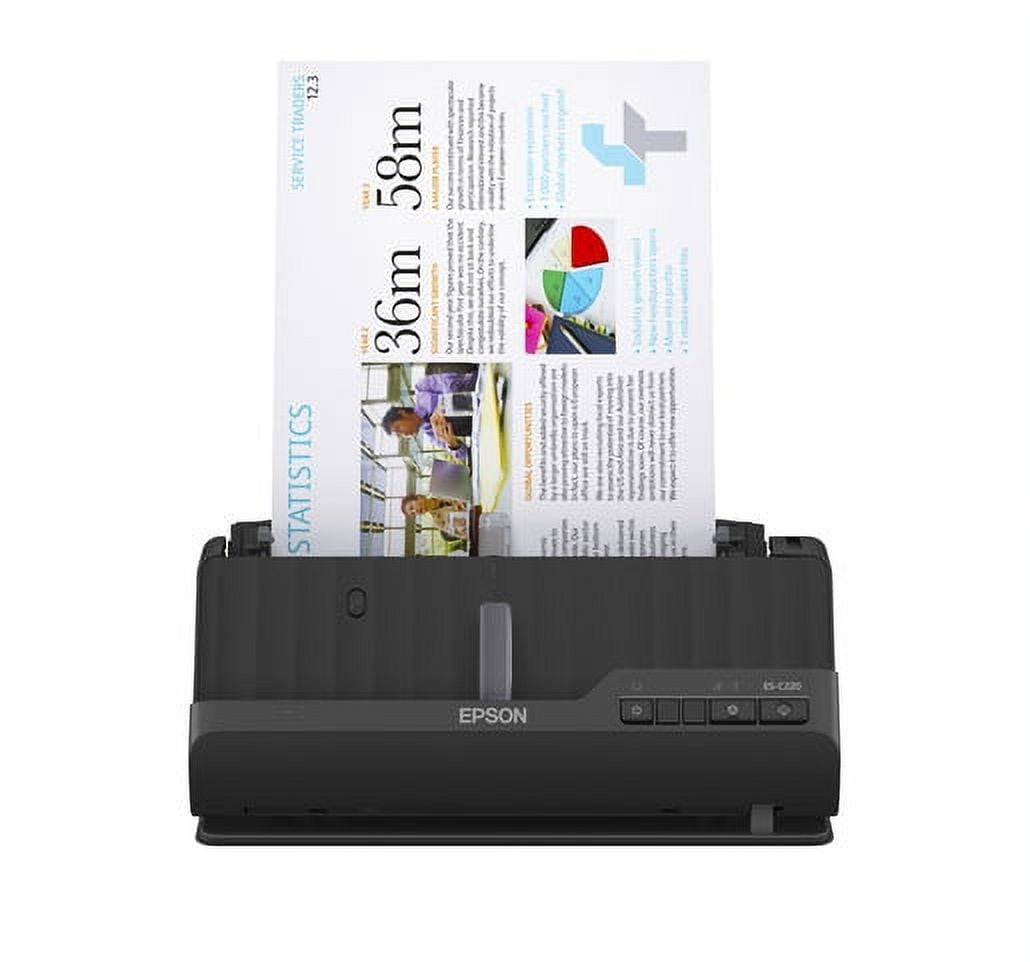 Epson WorkForce ES-C220 Compact Document Scanner, Duplex, ADF