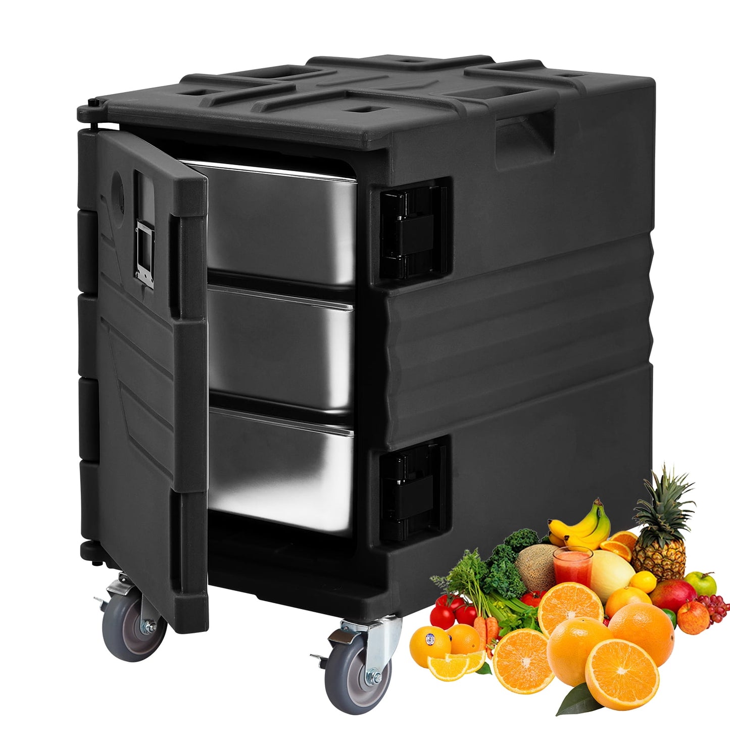 Food Warmers for Catering With An Insulated 82-Quart Capacity Are Ideal. Stackable Design: Food Warmer Boxes With Handles Warmers That Make Food Trays for Parties, Picnics, Restaurant Cant
