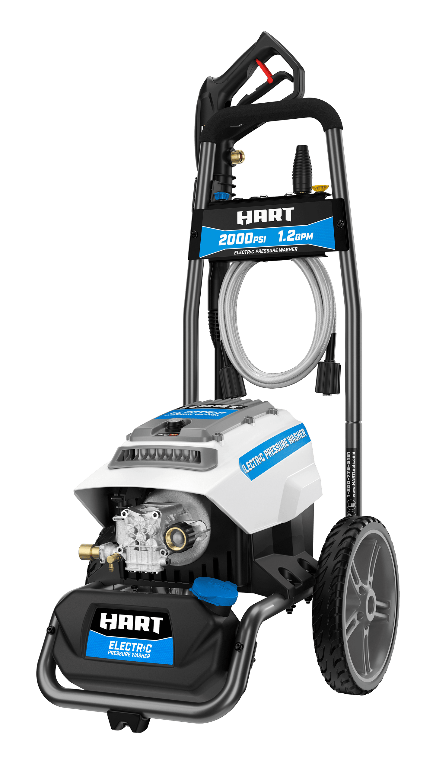 HART 2000PSI 1.2 GPM Electric Pressure Washer