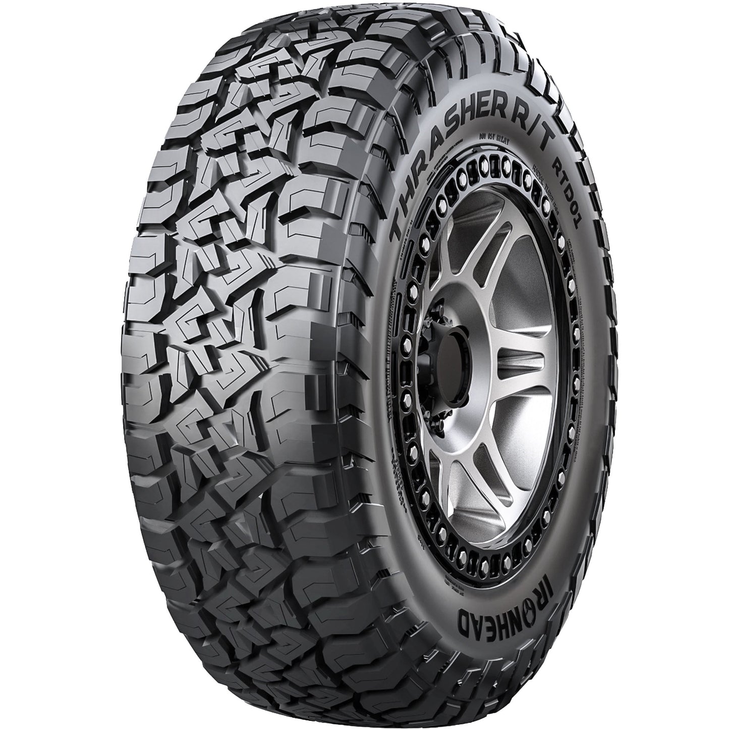 Ironhead Thrasher R/T RTD01 Rugged Terrain LT265/70R17 123/120Q E Light Truck Tire